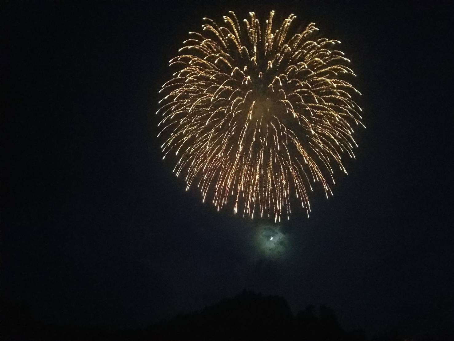 阿智村夏祭り　花火大会