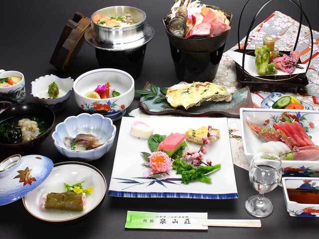 旅館 泉山荘 お料理のご案内 楽天トラベル