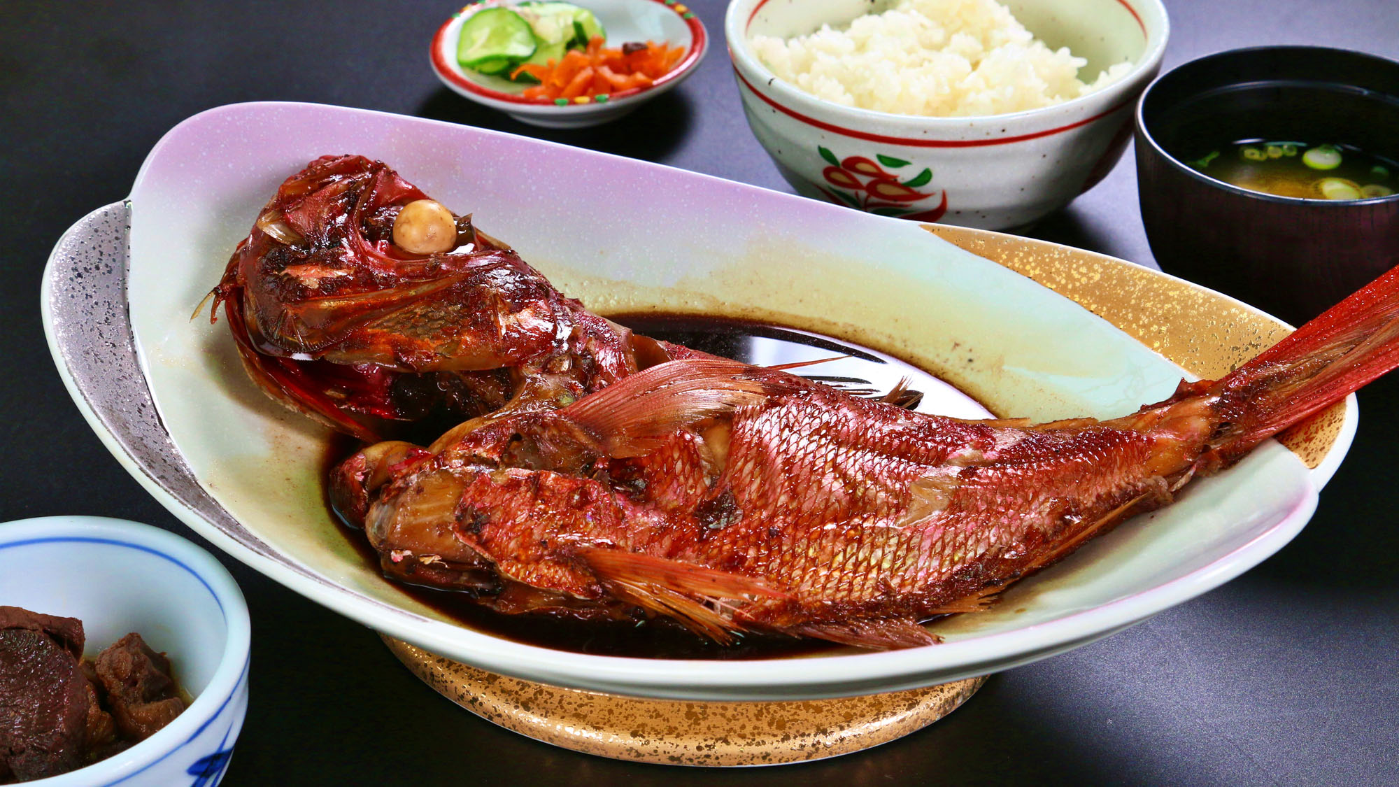 【お食事メニュー】キンメの煮魚定食*