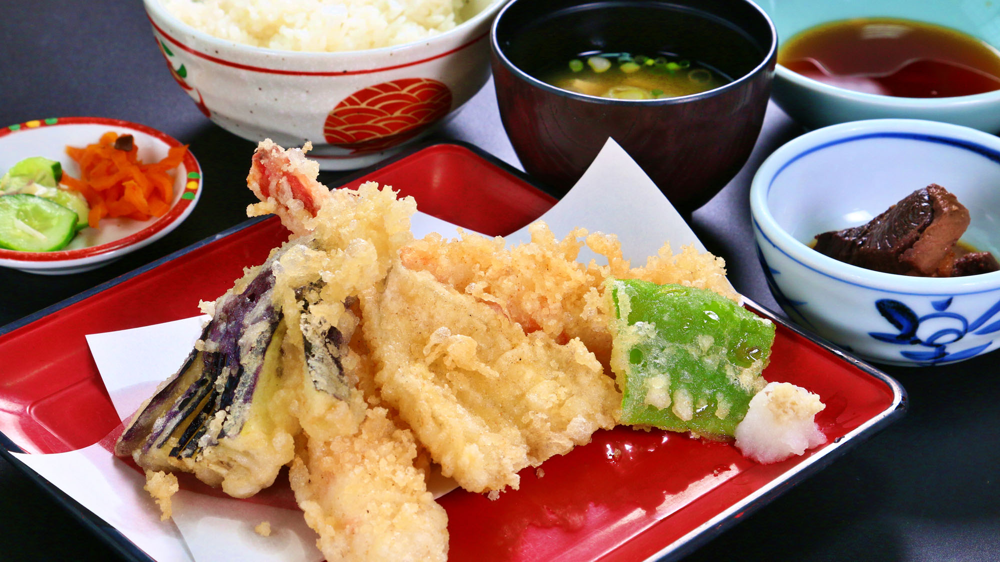 【お食事メニュー】天ぷら定食*