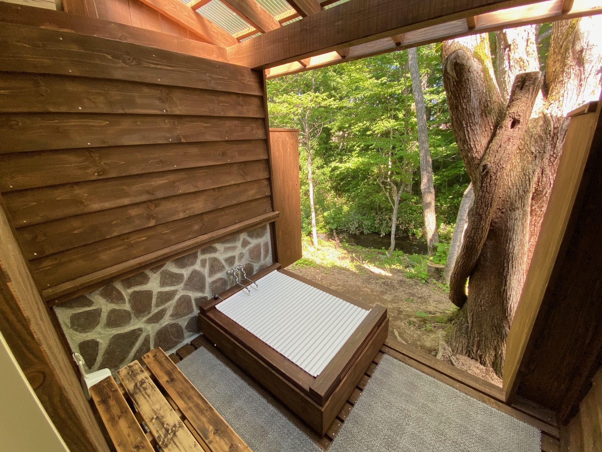 客室専用露天風呂A