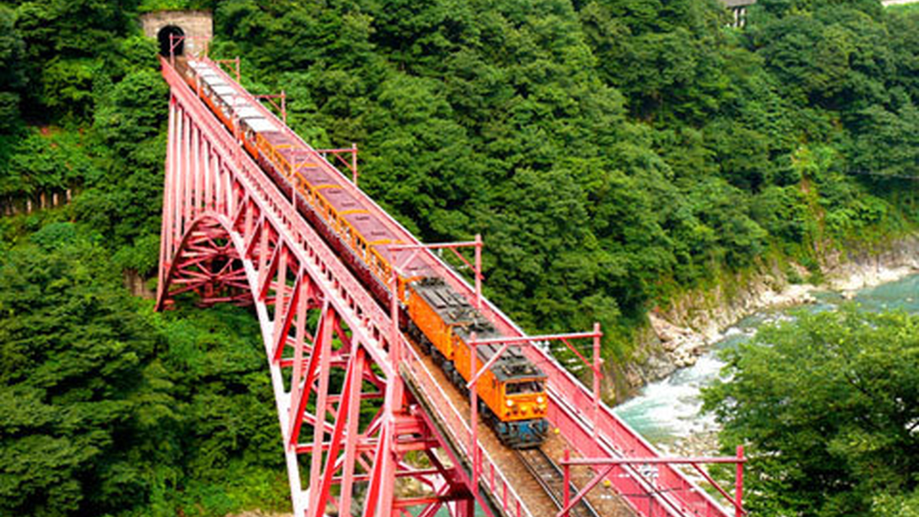 【黒部峡谷鉄道・通称トロッコ列車】