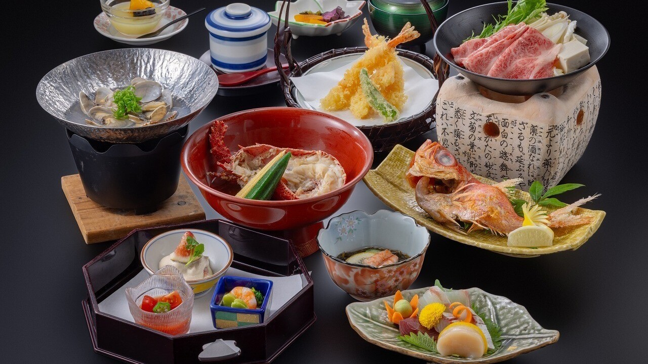 結膳　夕食一例