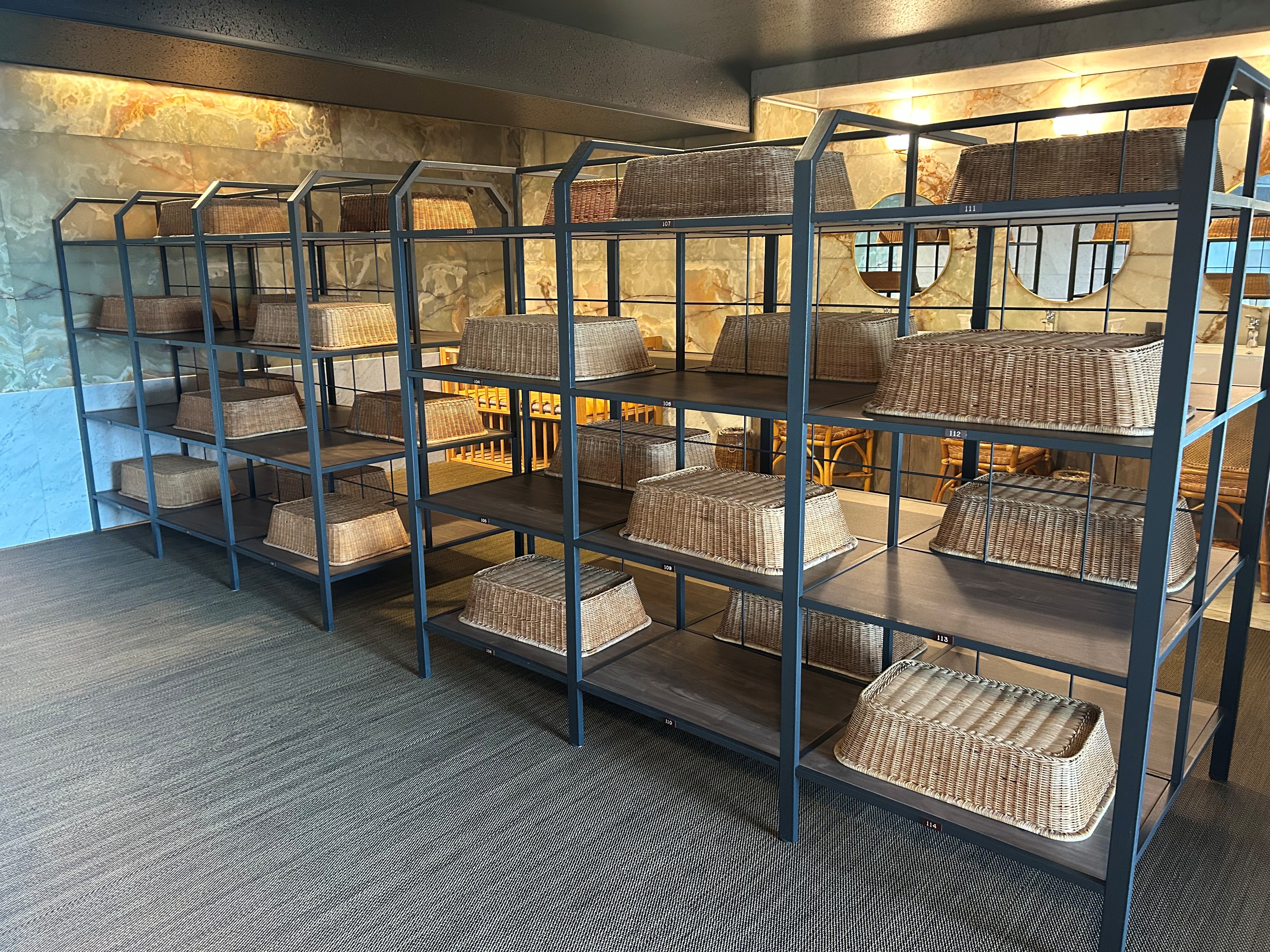 2025年7月リニューアル！広々とした脱衣所です(女性大浴場)