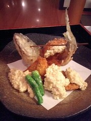 イナダ姿揚げ