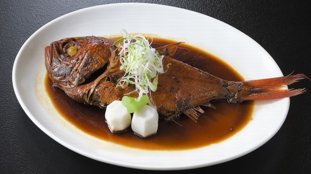 金目鯛の煮付け♪お一人様１匹のボリューム◎【お部屋食】【静岡県産】お米を使用！