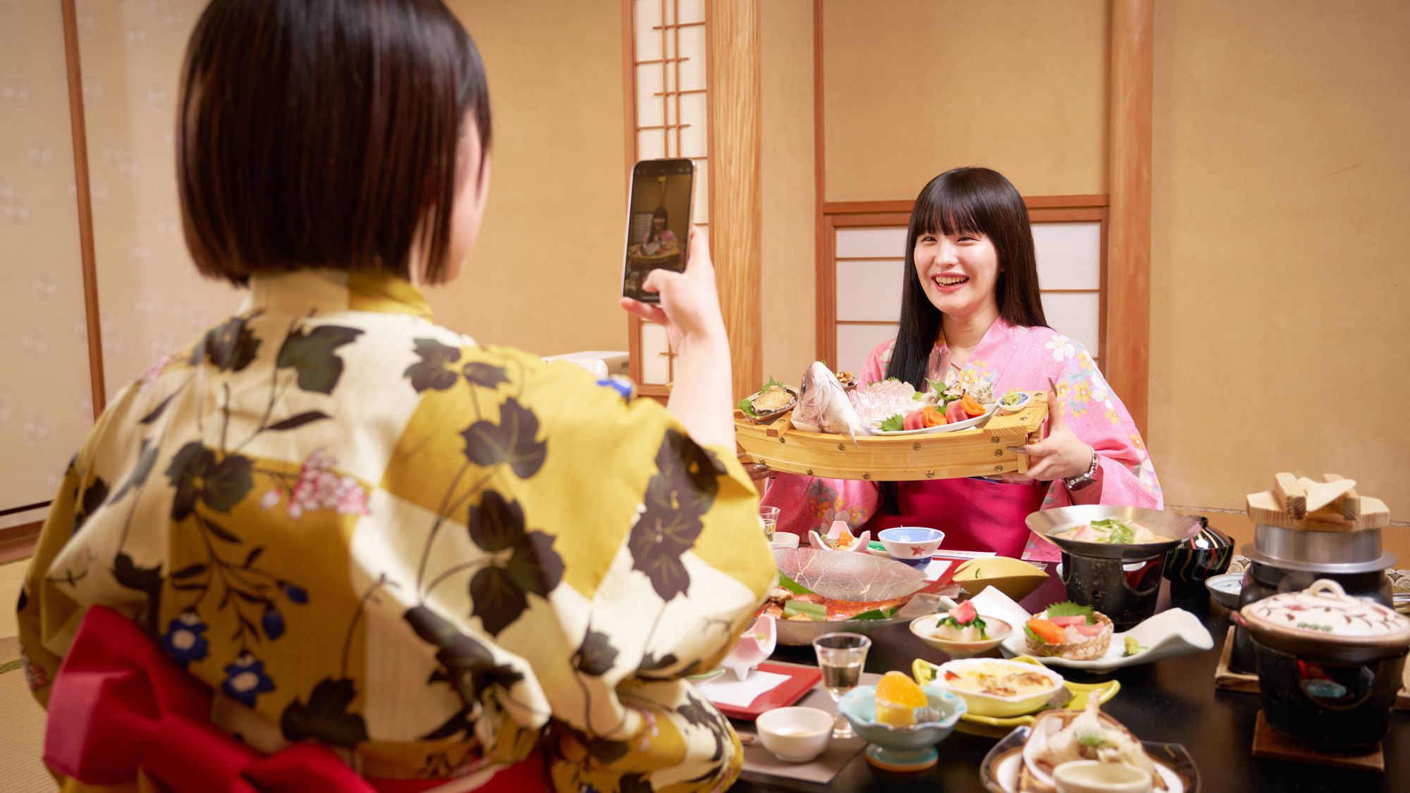 当館は全室お部屋食です