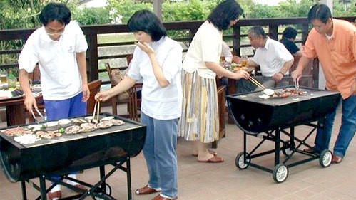 ◆夏はお外でBBQ☆