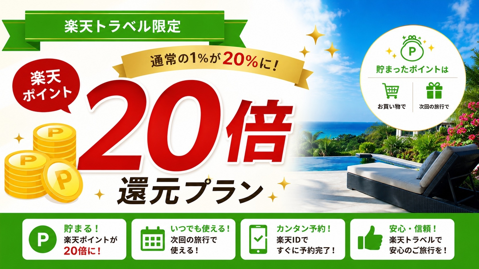 【楽天ポイント倍率大幅アップ】使って貯めてポイント20倍♪【スタンダード】≪朝食＆ワンドリンク無料≫