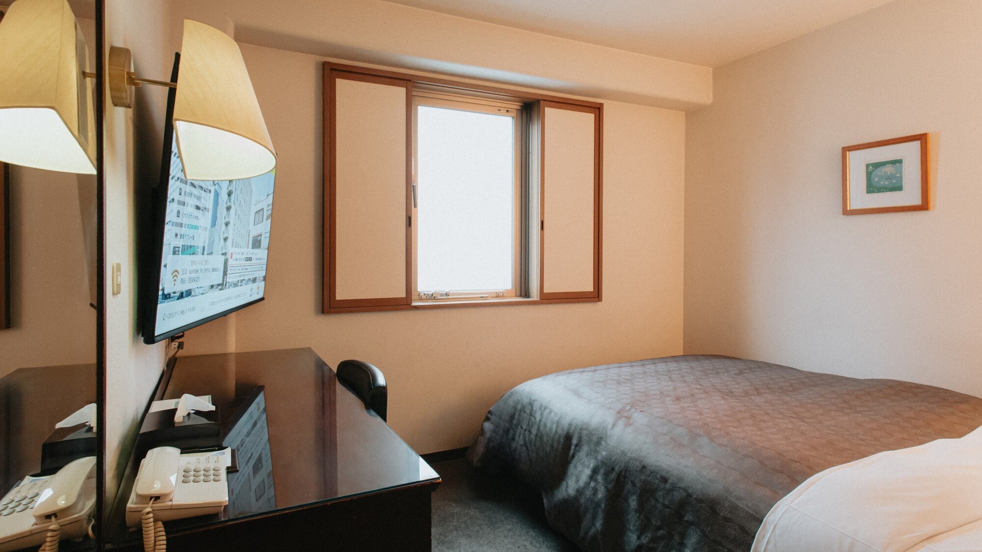 シングルルーム【テレビを入れ替えました】　