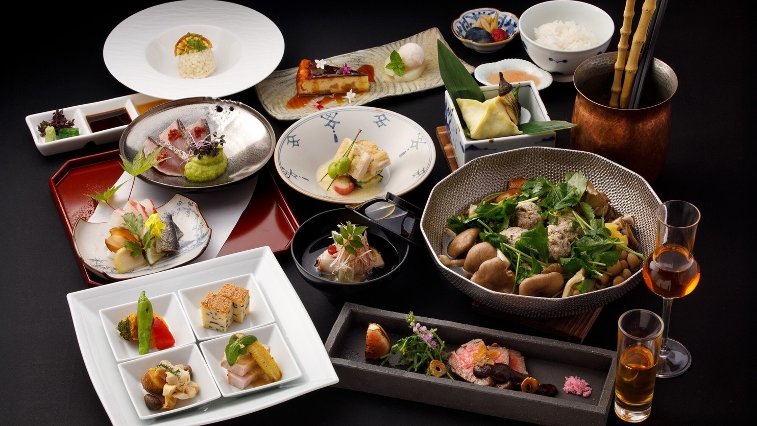 【基本会席】心と体にやさしい「うめひびき会席」〜食と寛ぎのおもてなし〜