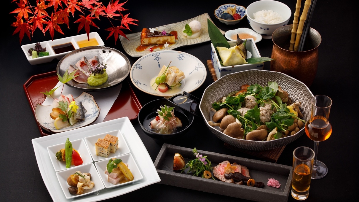 【基本会席】心と体にやさしい「うめひびき会席」〜食と寛ぎのおもてなし〜