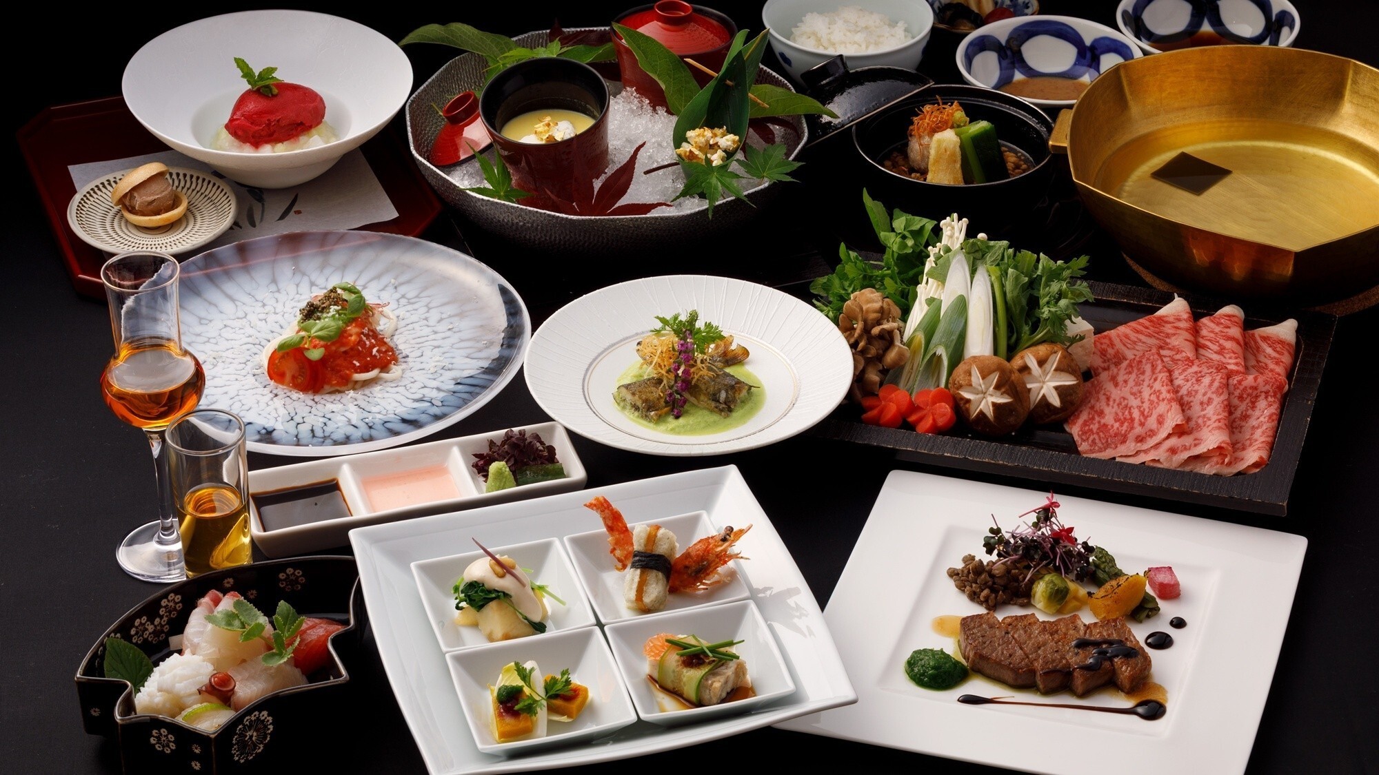 【2025年：夏】おおいた和牛プレミアム会席一例
