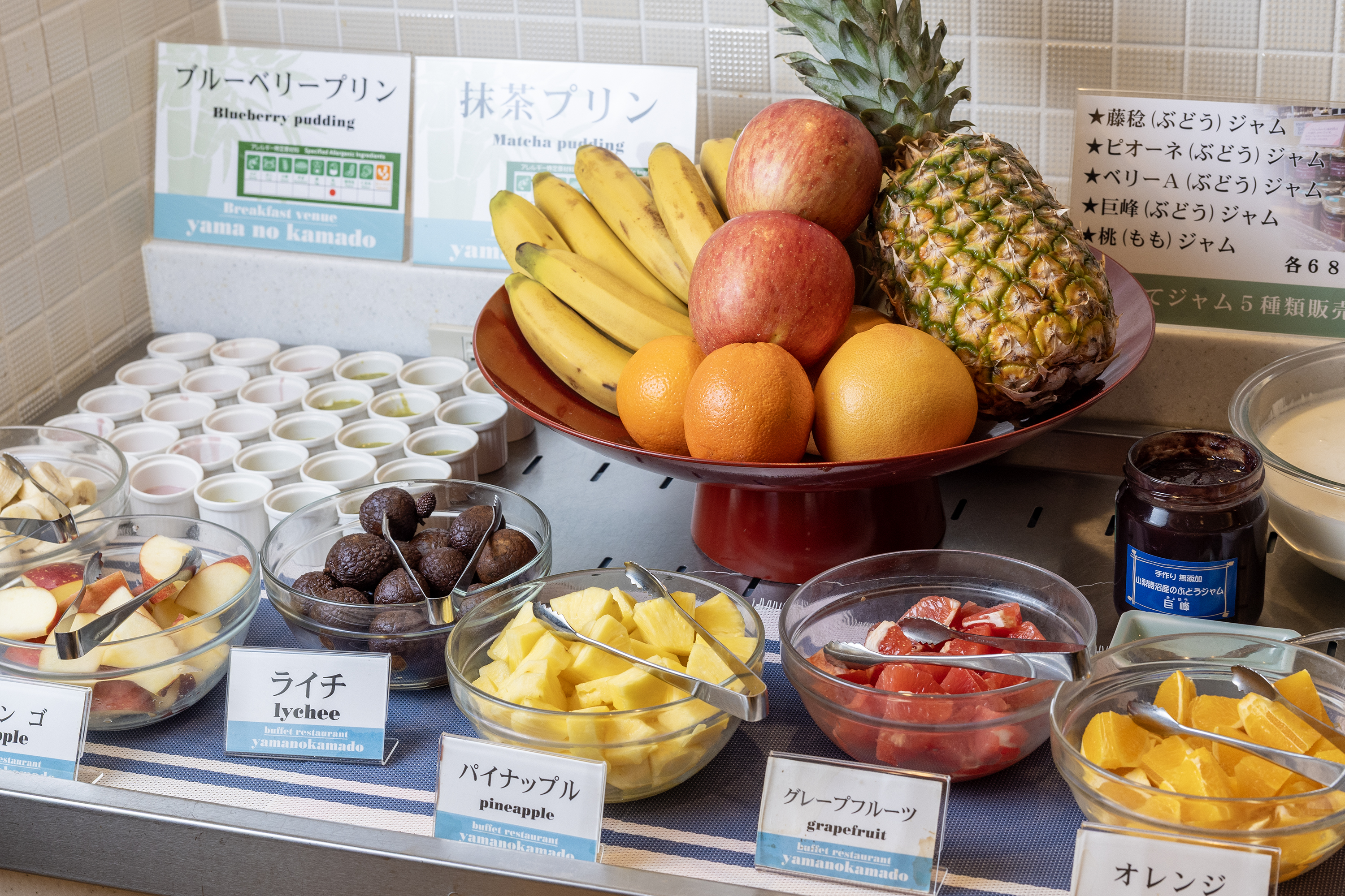 和洋50種類の地産地消バイキング