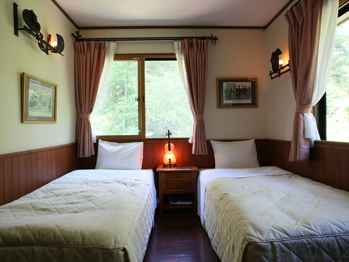 【ツインルーム】1～2名様◆禁煙／客室エリーザベト