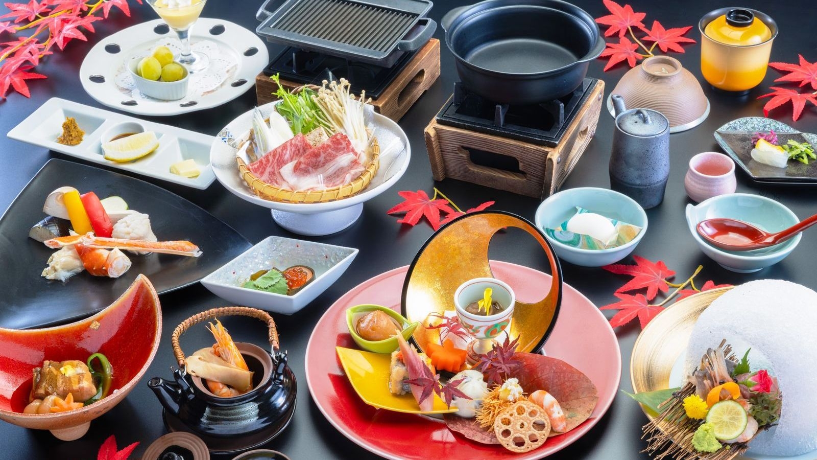 高層階フロア◆露天風展望風呂付客室「雪花」◆個室お食事処「季饗庵」【ドリンクフリーフロー】