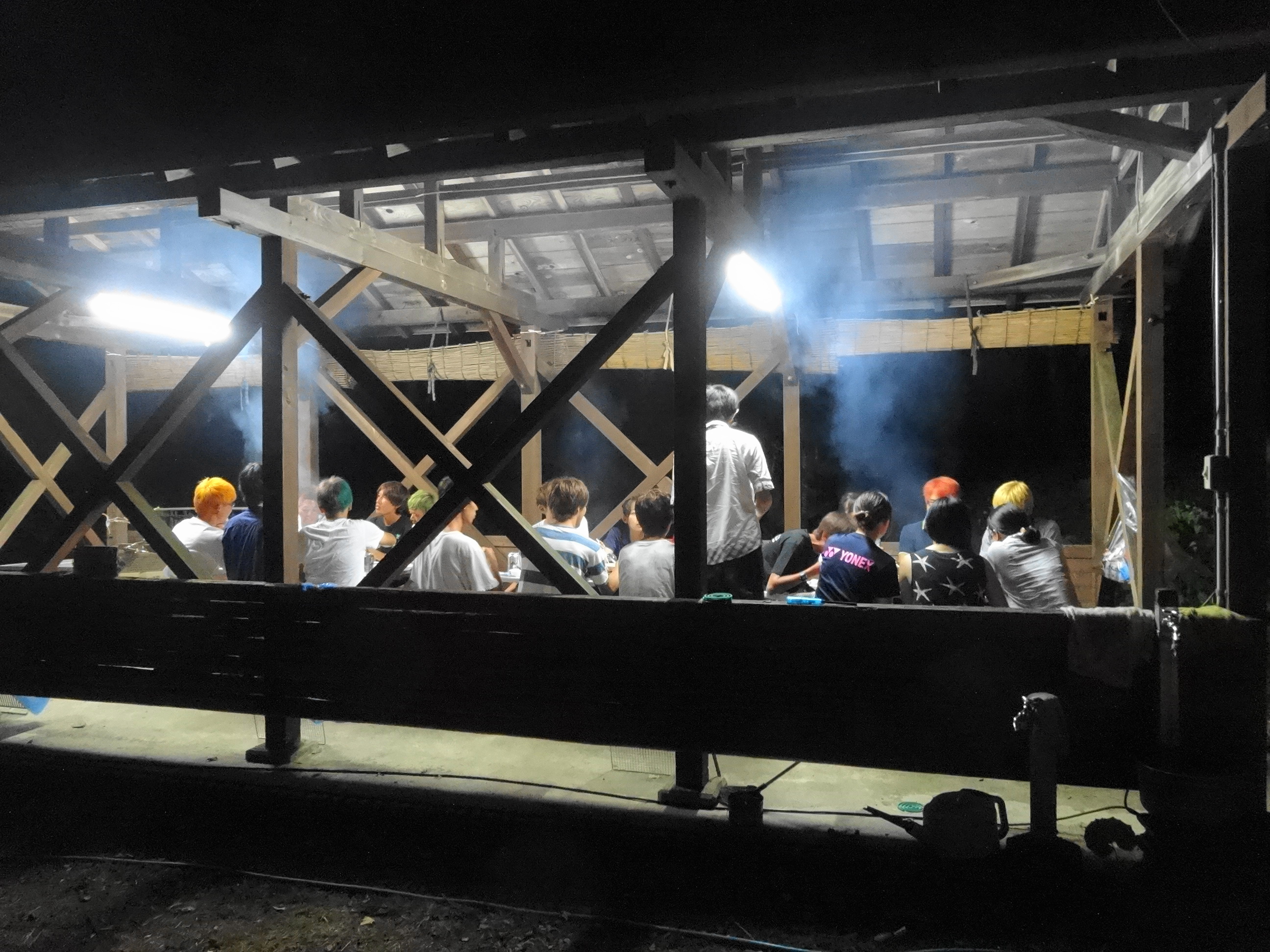 バーベキューエリア