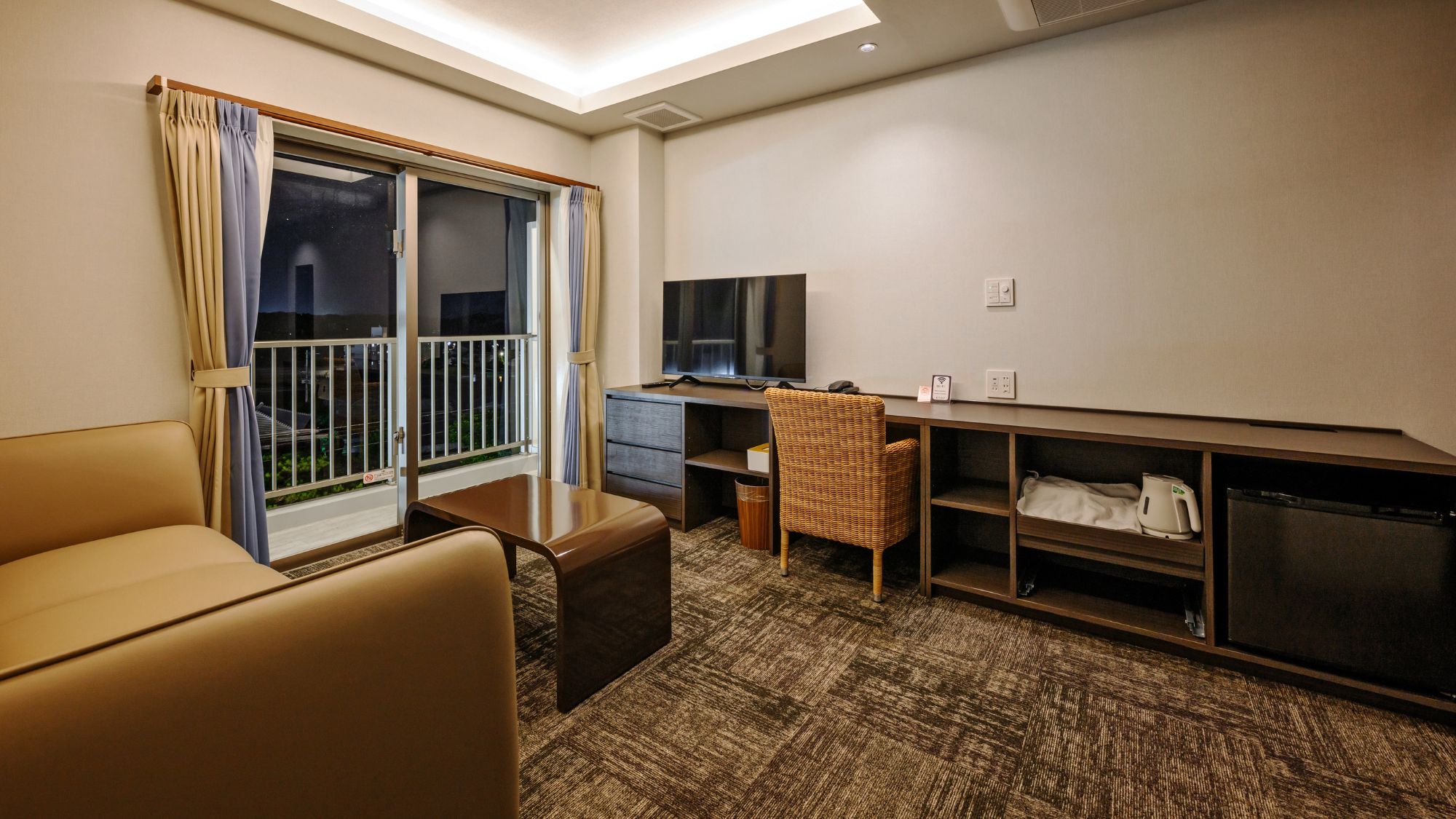 【スーペリアツインルーム42㎡/禁煙】心落ち着く空間を演出した快適なお部屋。  