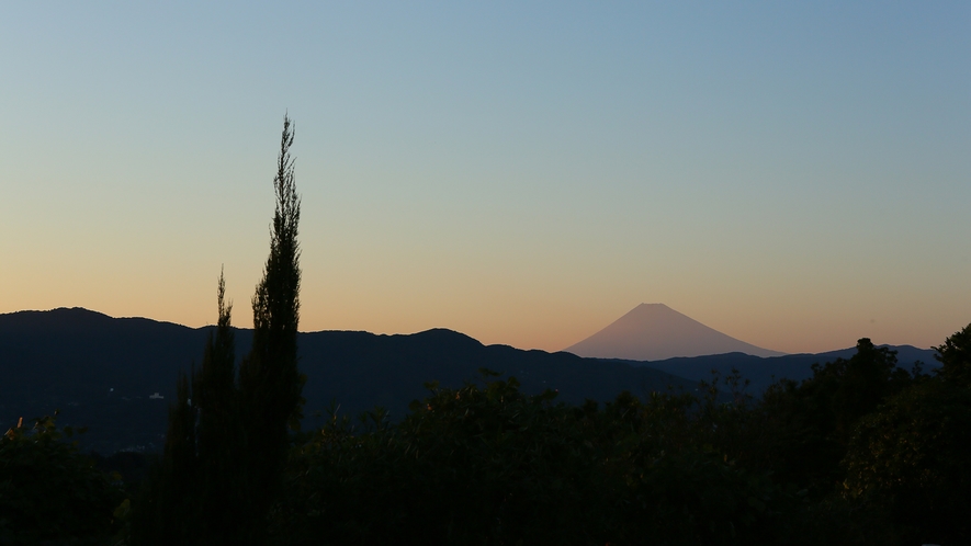 サザンクロスリゾートからの眺め　富士山