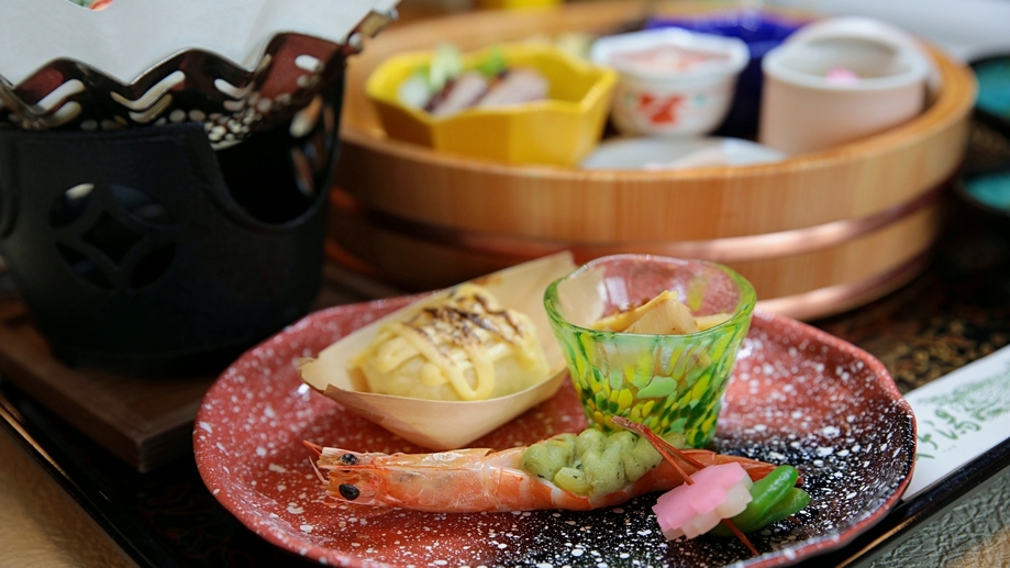 【スタンダード料理】お部屋でゆっくりお食事★昭和レトロの温泉旅館を満喫