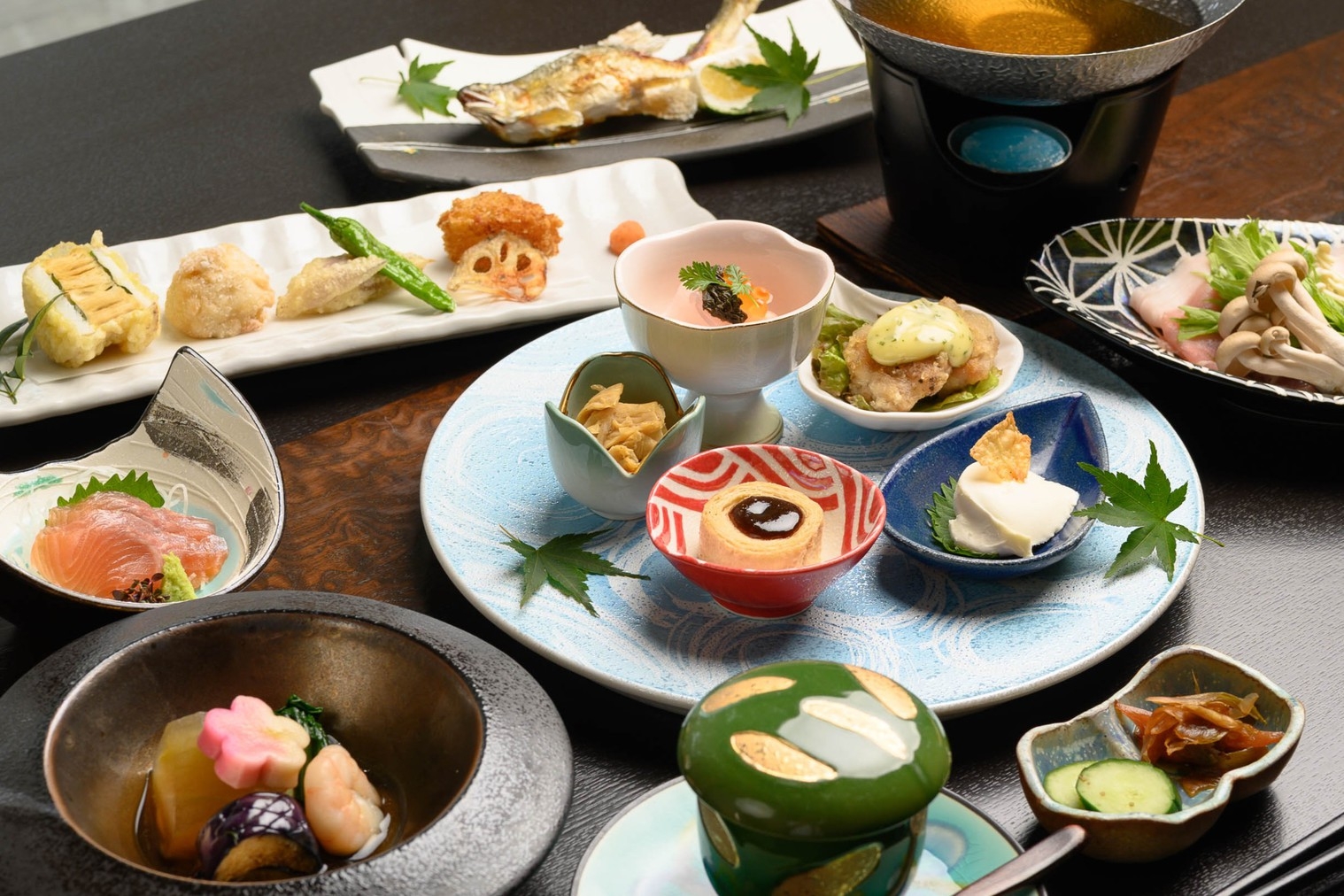 【スタンダードプラン】こだわりのゆば料理がたくさん！　豚しゃぶも♪　地元食材盛り沢山♪旬を味わう★