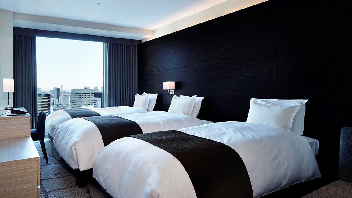 【ご家族やグループで銀座の夜景を満喫】スーペリアツイン(3ベッド)26.3m²