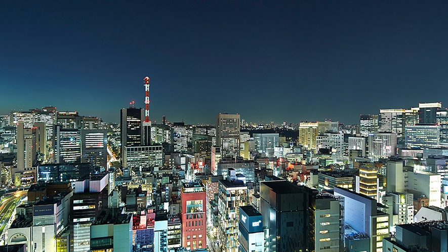 銀座の高層ホテルにステイする贅沢