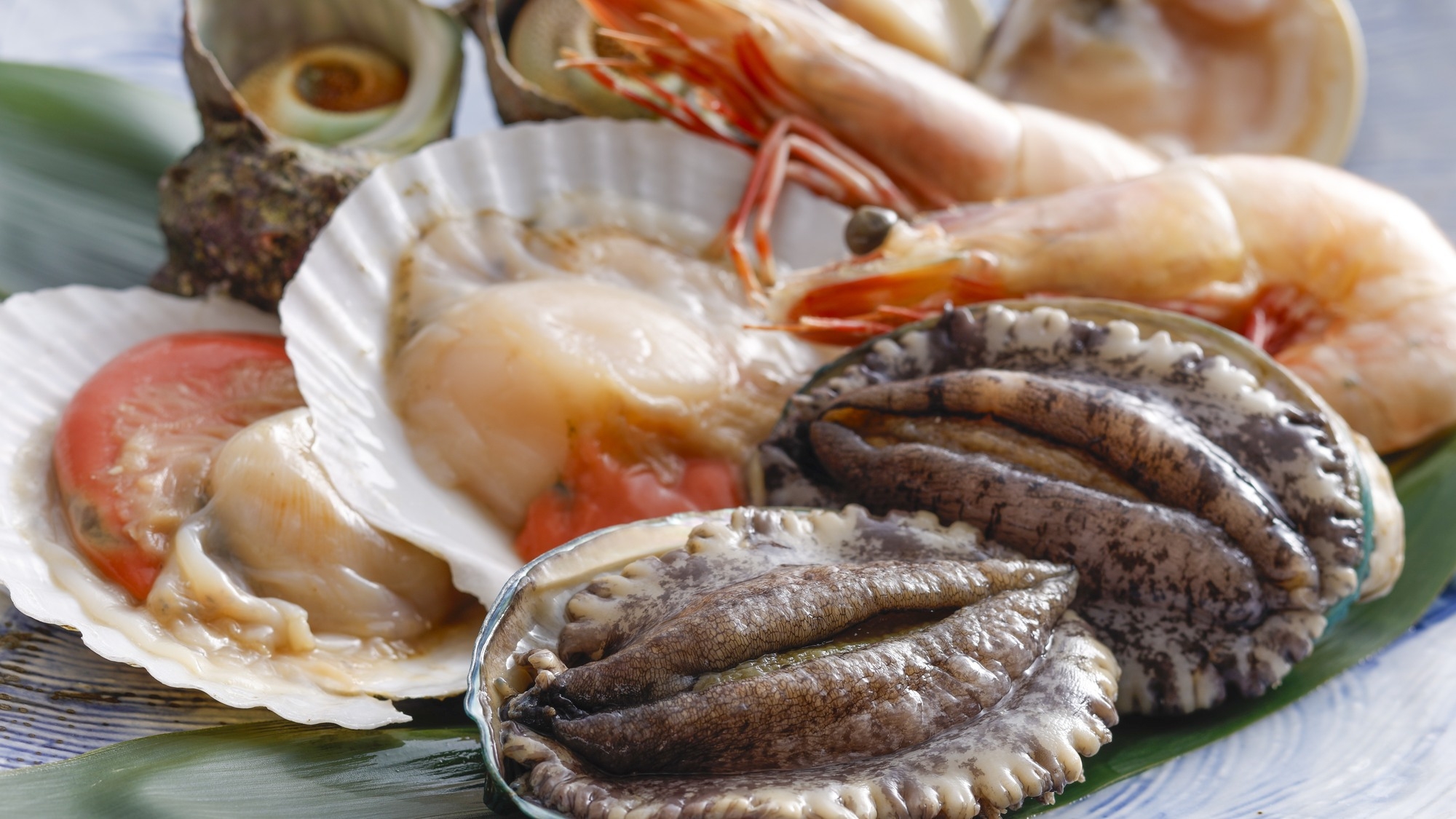 瀬戸内海鮮浜焼きプラン〜焼ける音までごちそう！鮑・海老・旬魚を目の前で焼き上げる、瀬戸内の海の幸会席