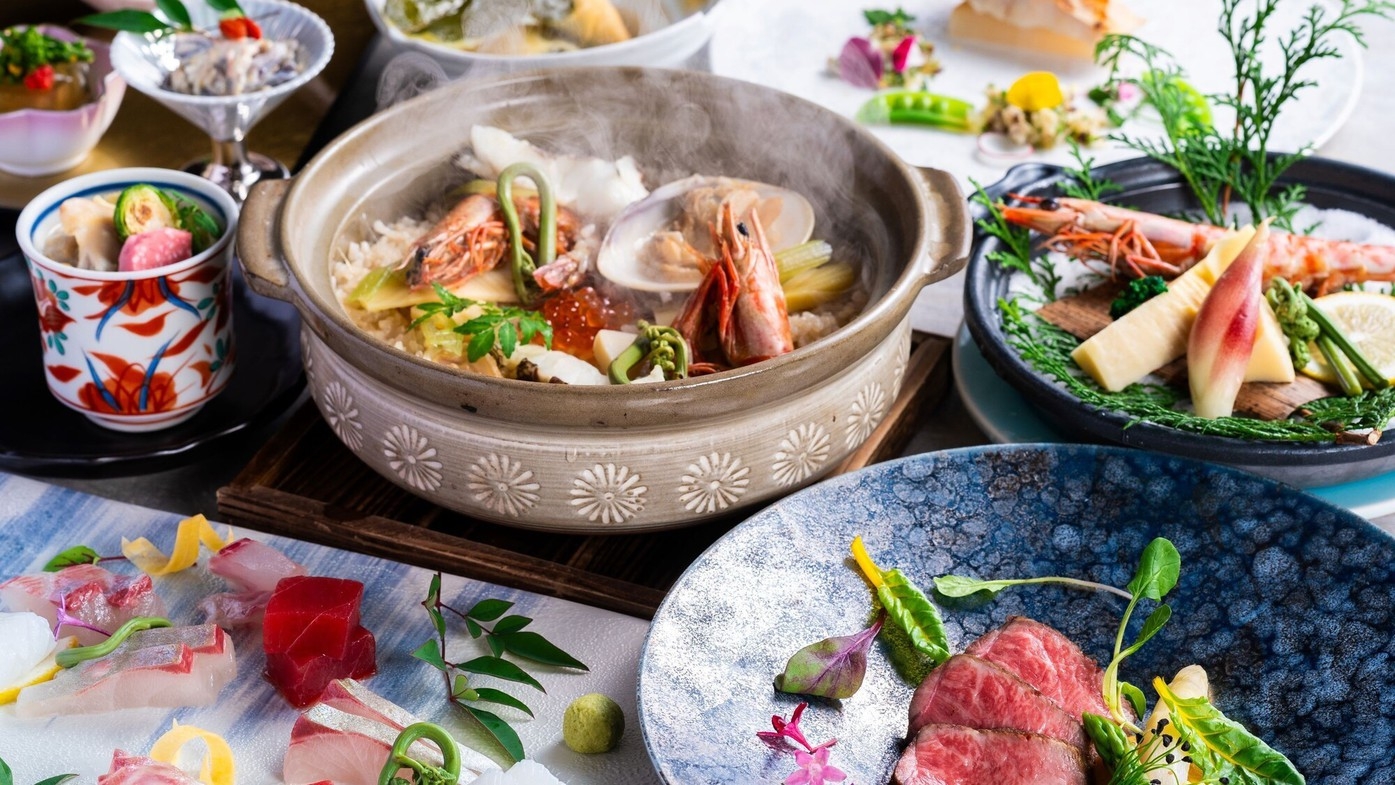 【特別会席／土鍋ごはん付】「土鍋ご飯」がついた贅沢プラン！
