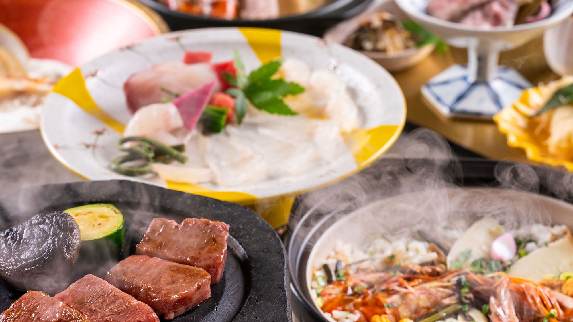 【特別会席／土鍋ごはん付】「土鍋ご飯」がついた贅沢プラン！