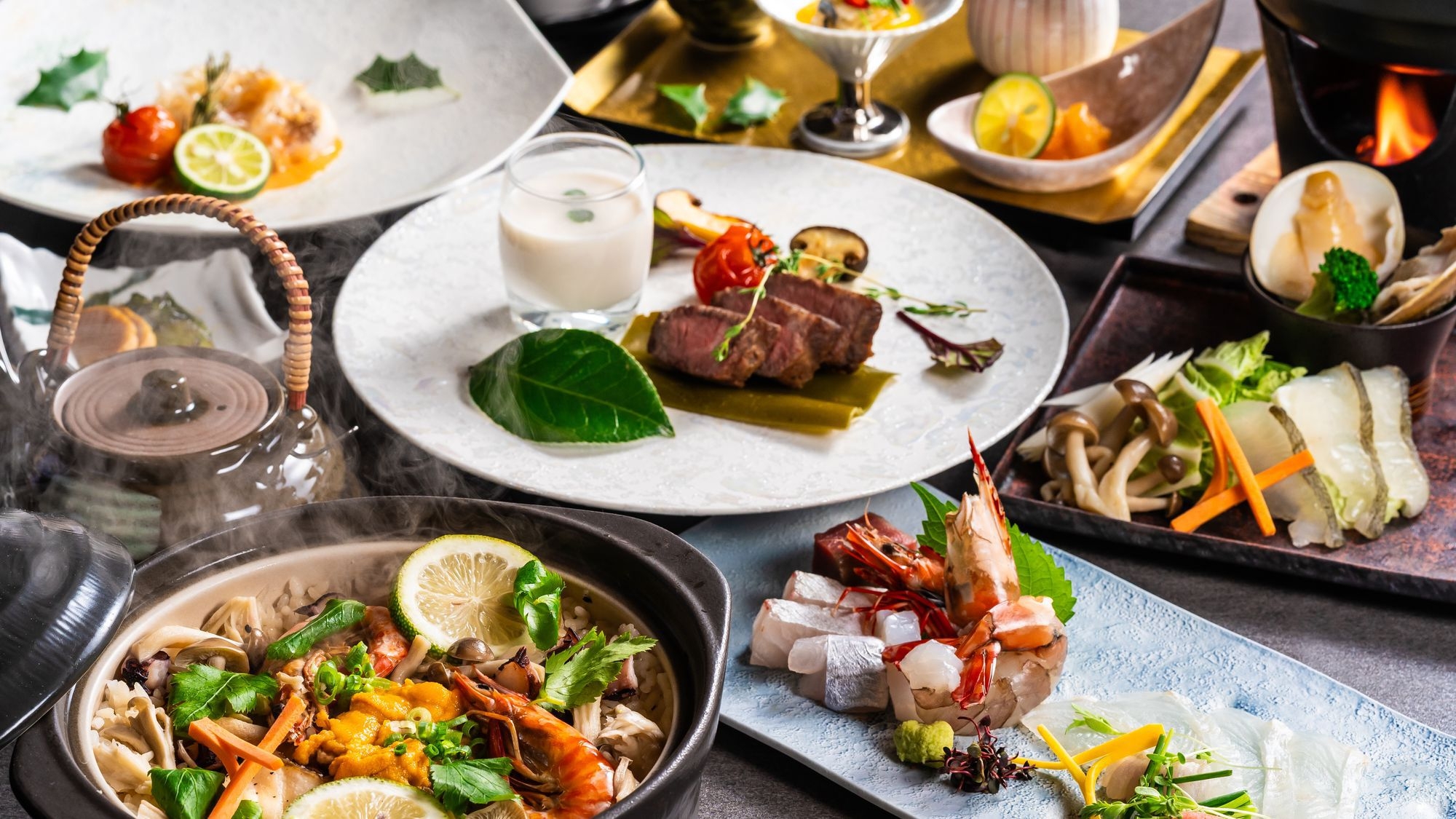 【特別会席／土鍋ごはん付】「土鍋ご飯」がついた贅沢プラン！