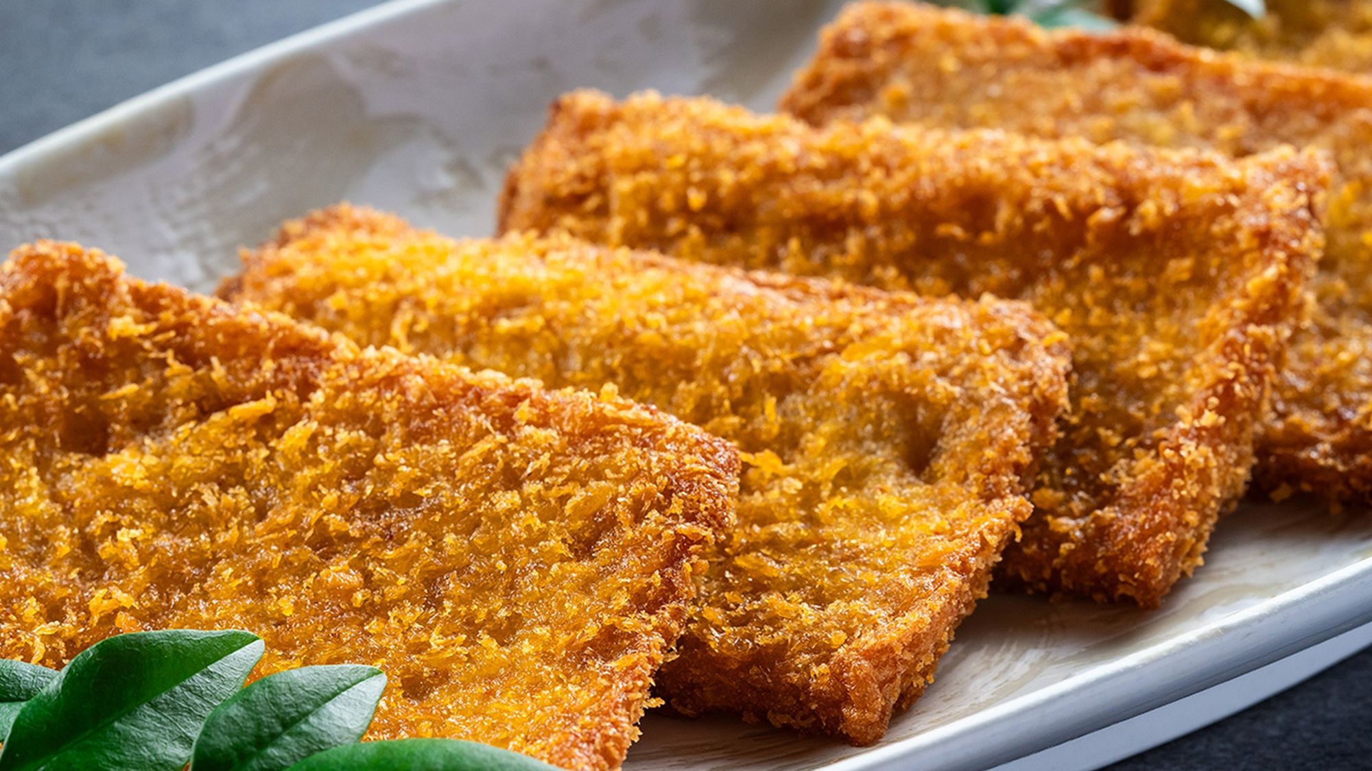 朝食ビュッフェ　魚ロッケ
