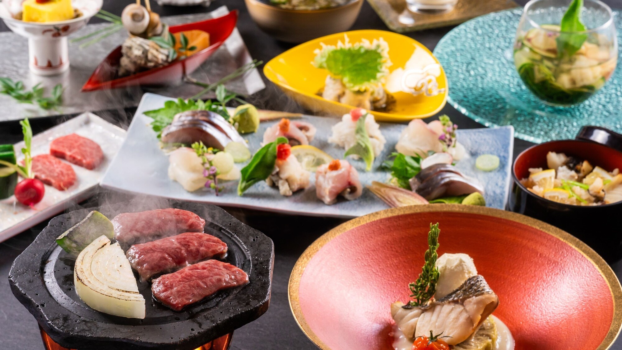 土地の恵み会席2025年6～8月