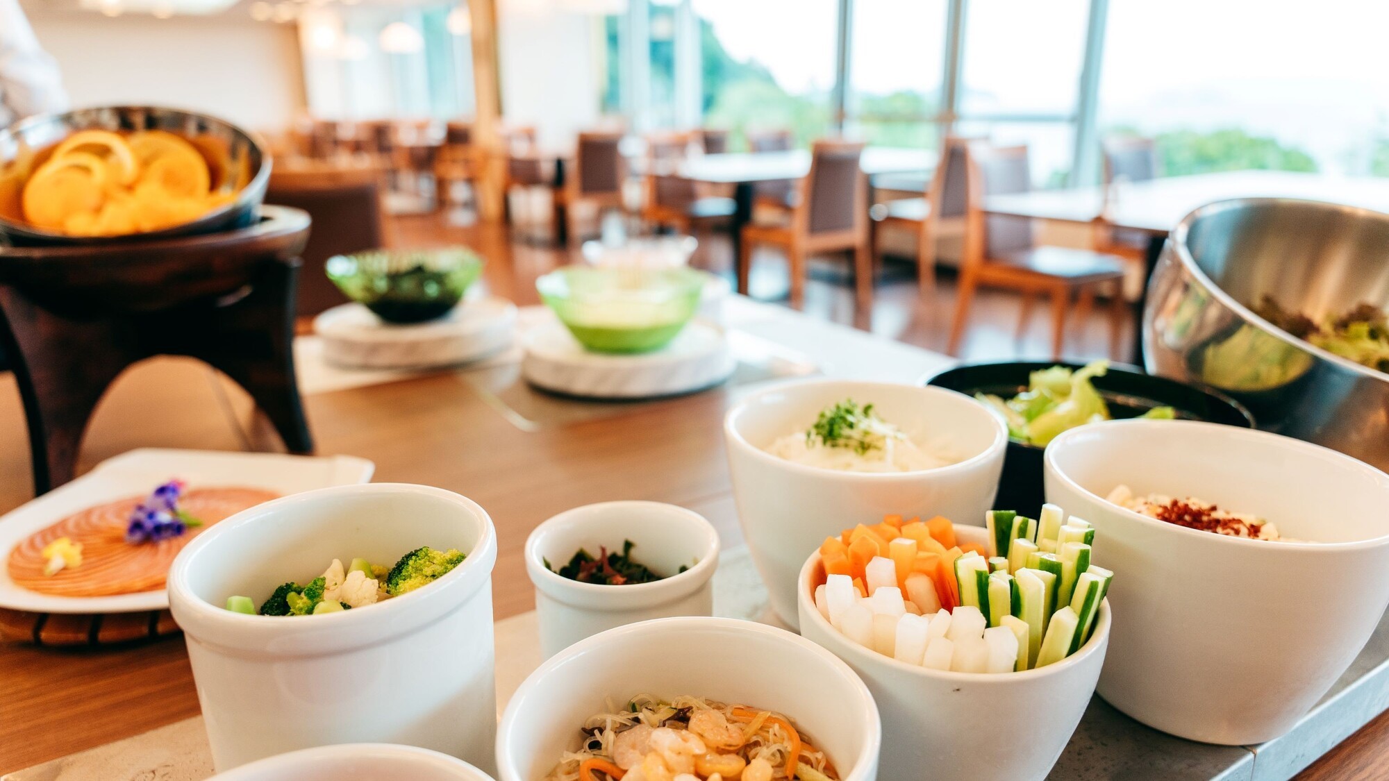 【朝食ビュッフェ】