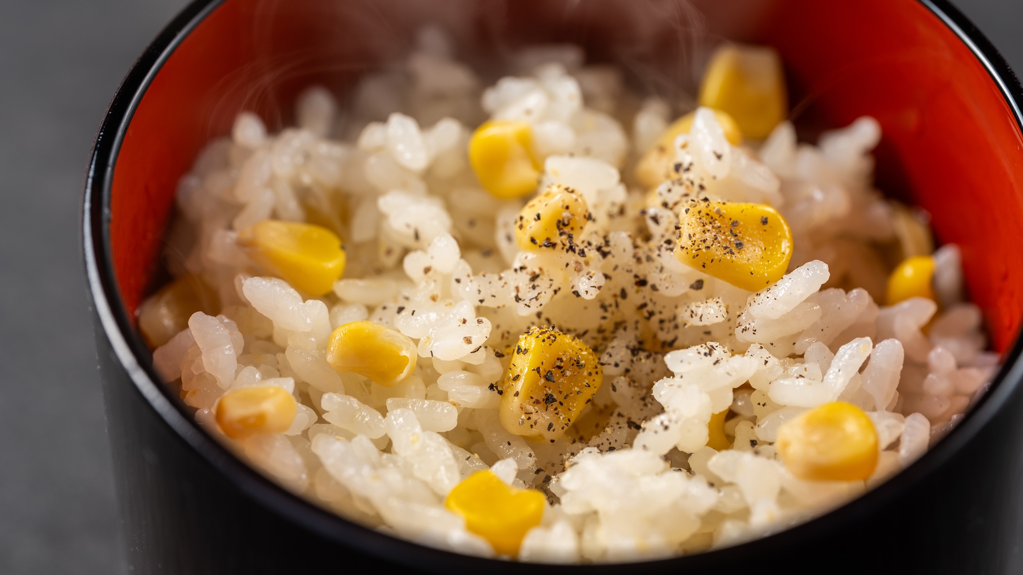 【季節の会席】夏(2026年6月～2026年8月)食事 もろこしご飯　-ふくふく米-