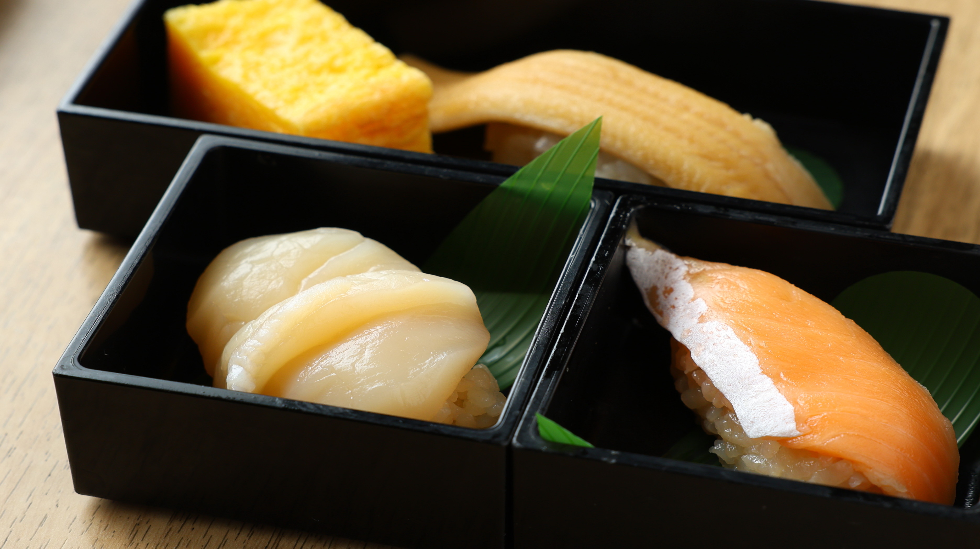 ◆朝食【彩り寿司】　※提供時期によって内容は異なります。