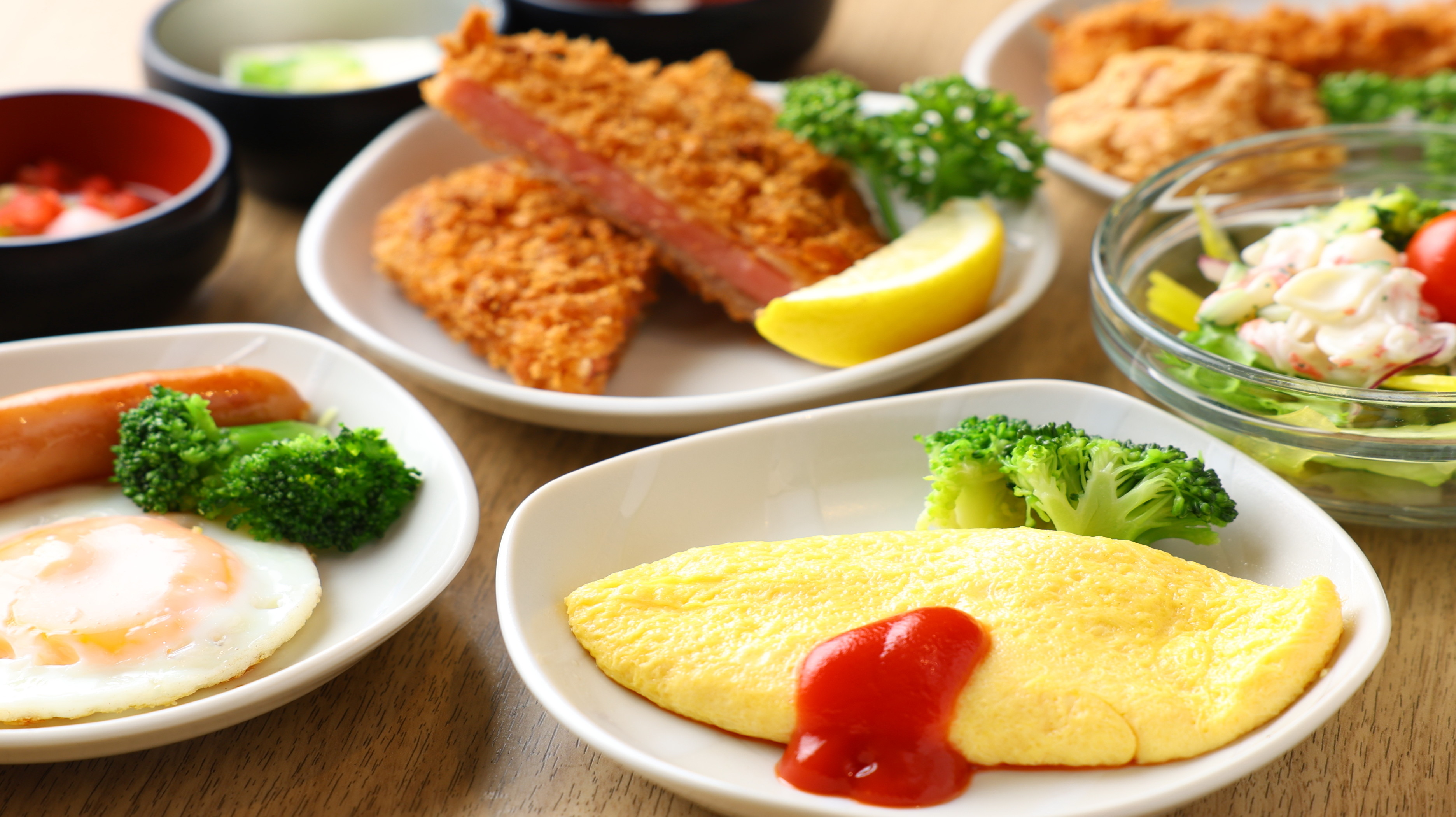 ◆朝食　【洋食レイアウト】