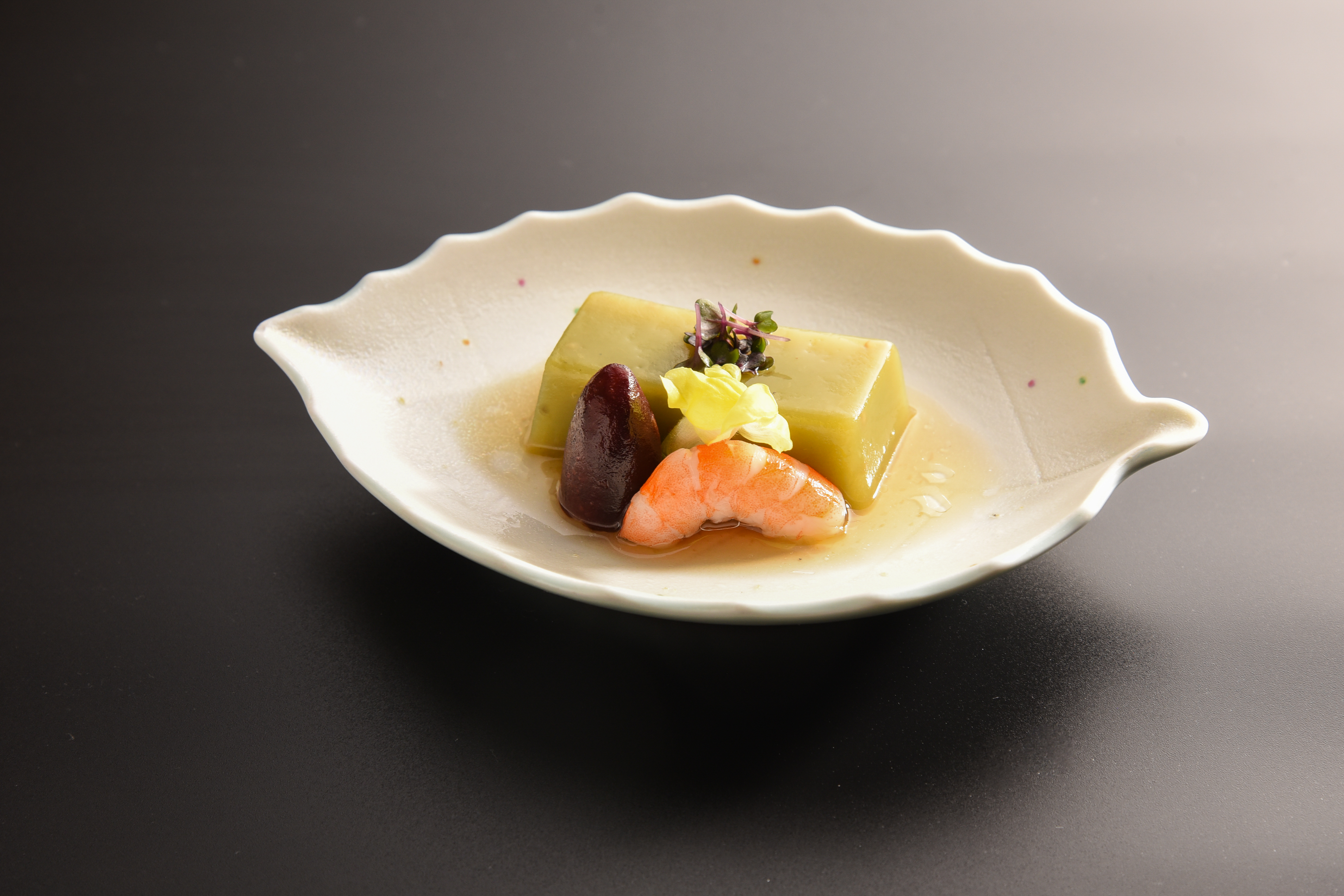 【季節の小鉢】茄子豆腐 