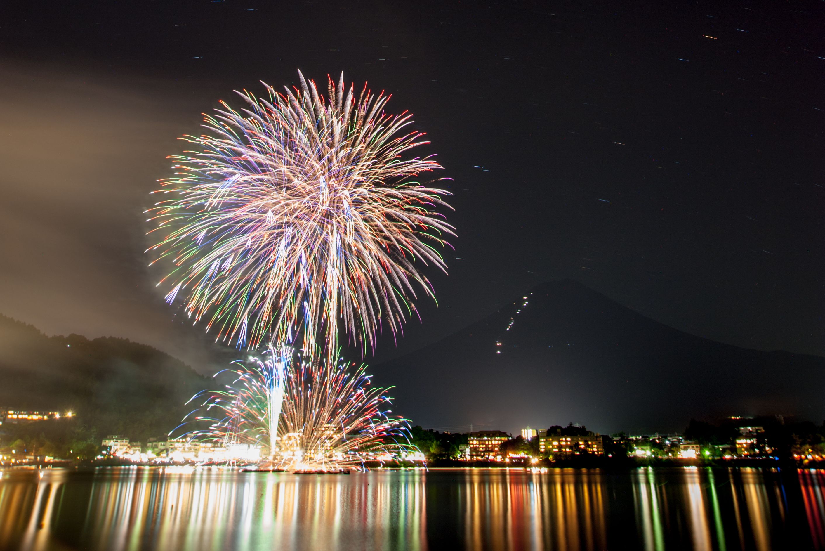 河口湖 湖上祭