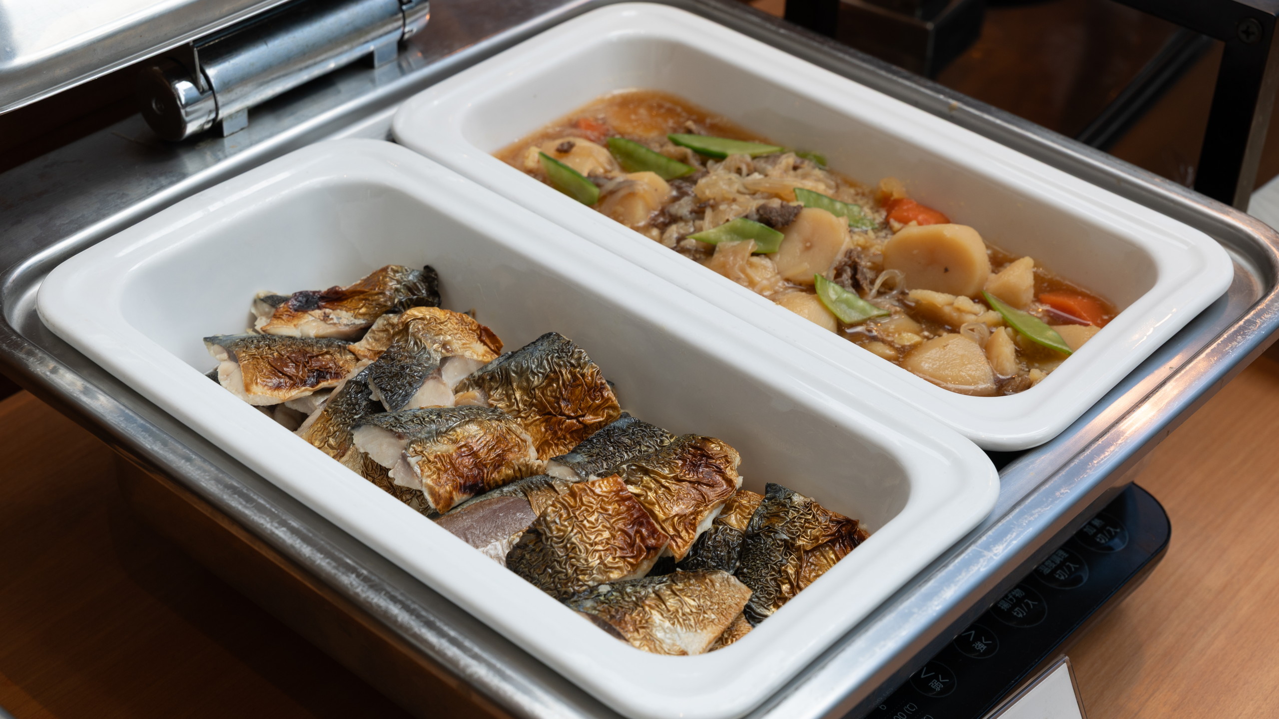 朝食ビュッフェ