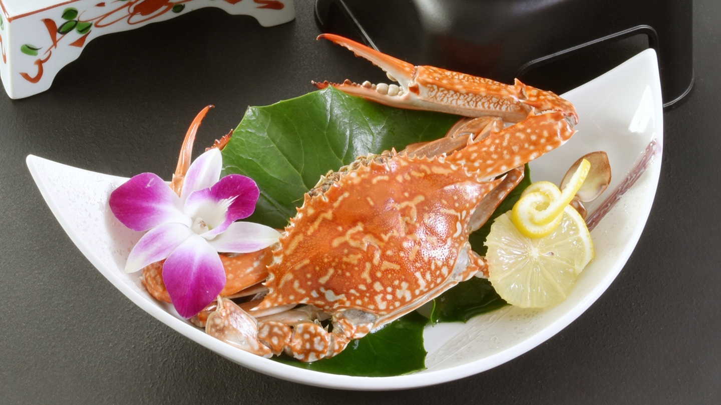 活鮑と渡り蟹の饗宴♪ホテル特製 魚介のアクアパッツァに舌鼓！「 秋の大漁プラン！ 」