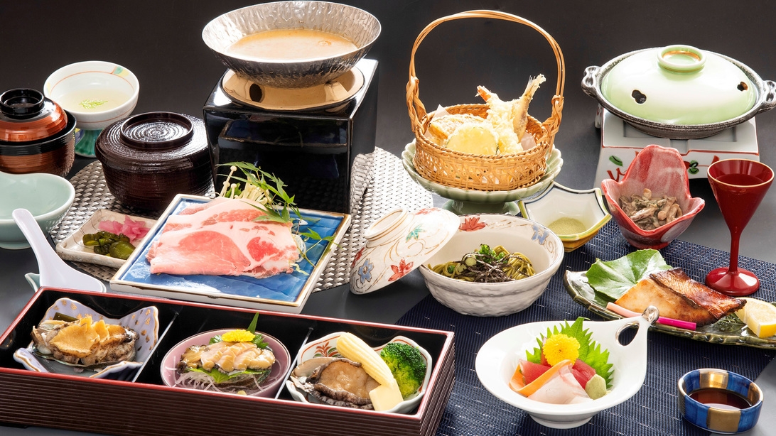鮑三枚付き（刺身・焼き・蒸し！）特別宿泊プラン＜1日5室限定＞