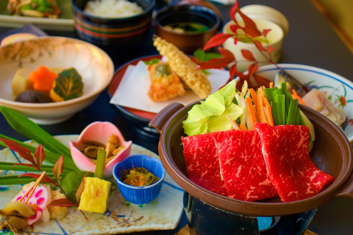 【日光の恵み】当館一番人気★スタンダード〜日光高原牛の陶板焼きコース〜《オールインクルーシブ》