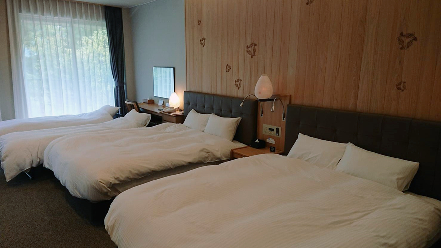 エキストラベッド2台追加で最大6名様ご利用可能！