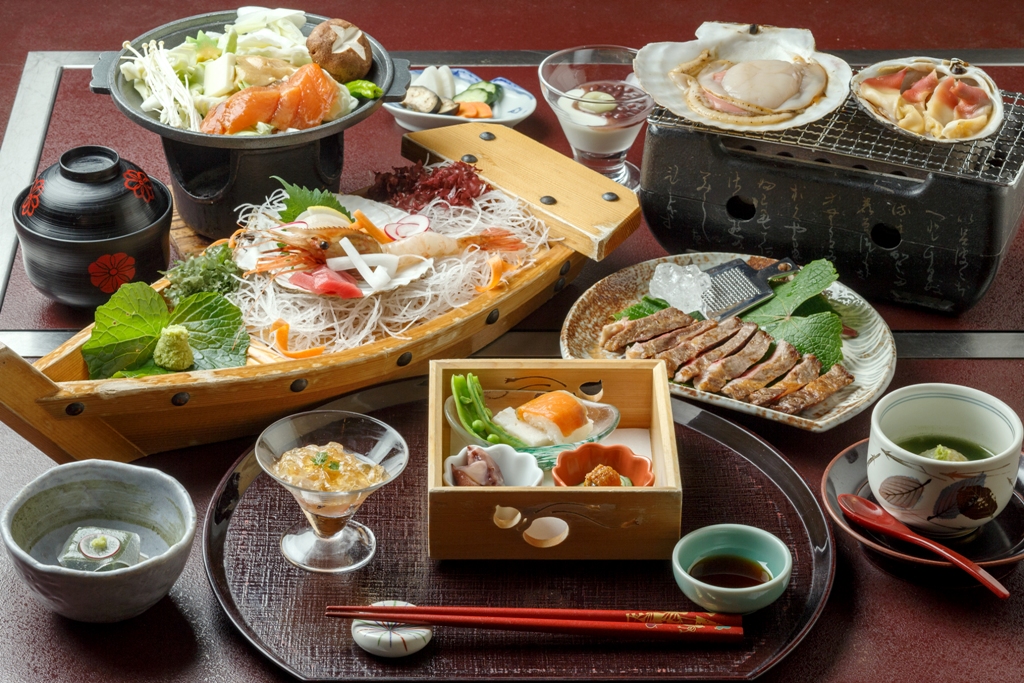 滝乃家別館玉乃湯の玉乃湯御膳