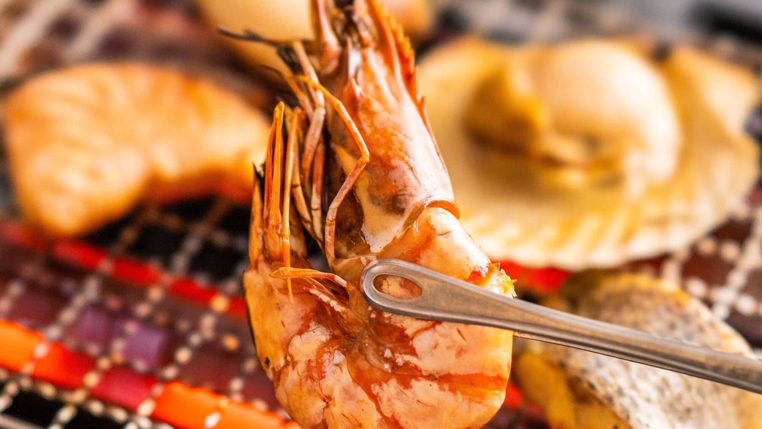【特別会席】烏賊 海老 帆立の浜磯焼きや三界灘の幸 十種盛りなど　海の幸を楽しむプラン