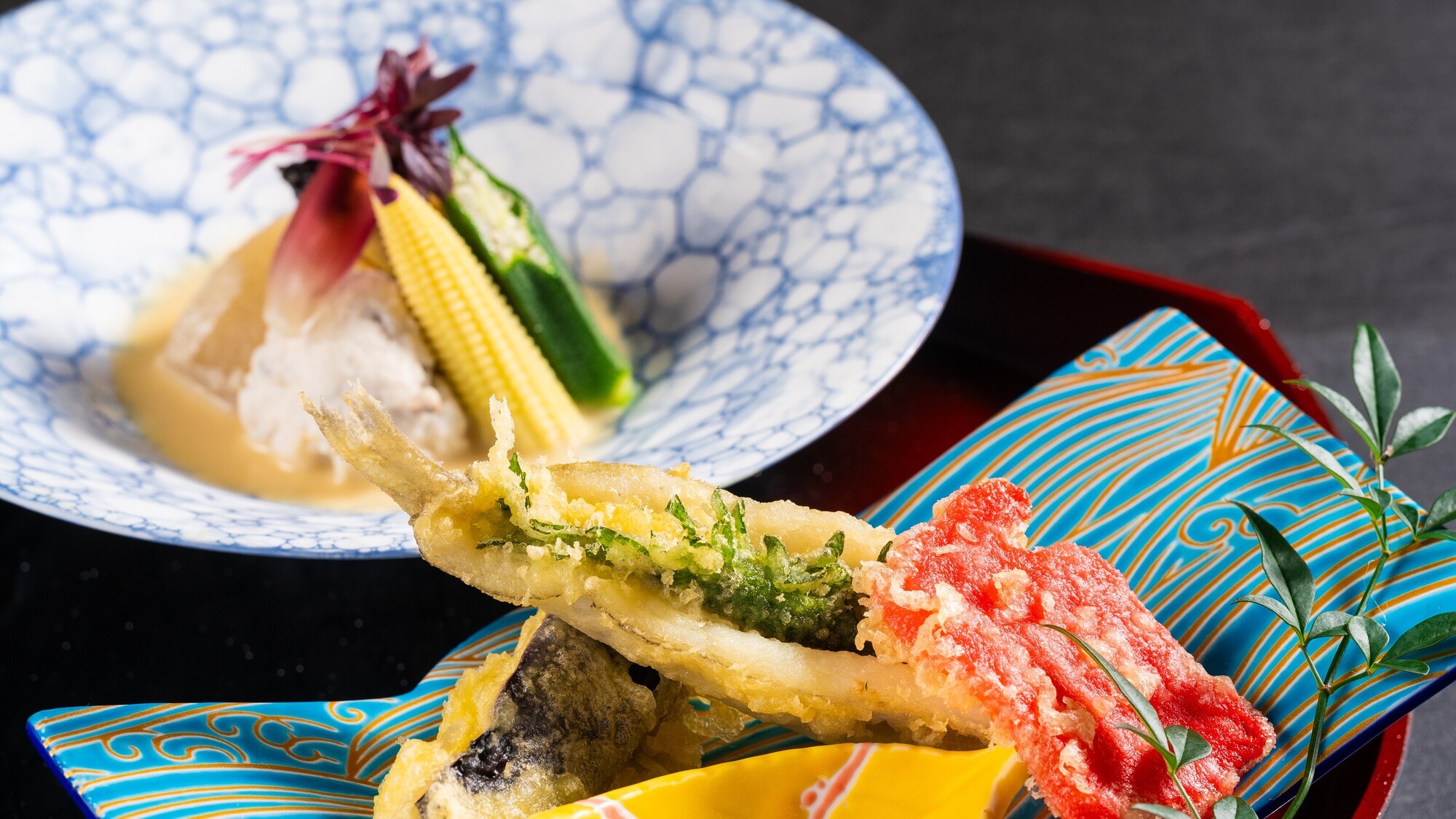 煮物・揚物＜季節の会席／夏＞