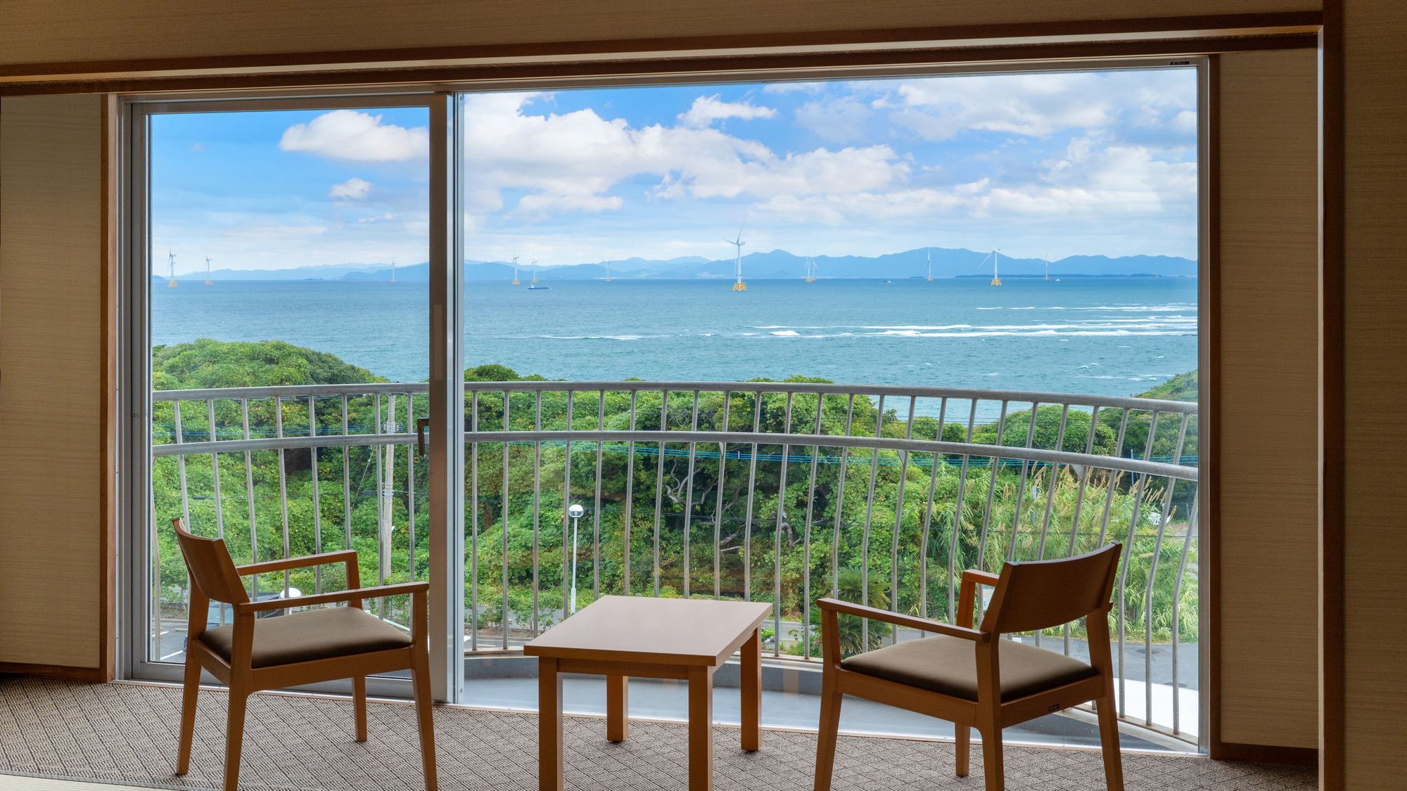 和室8畳（客室からの眺め）