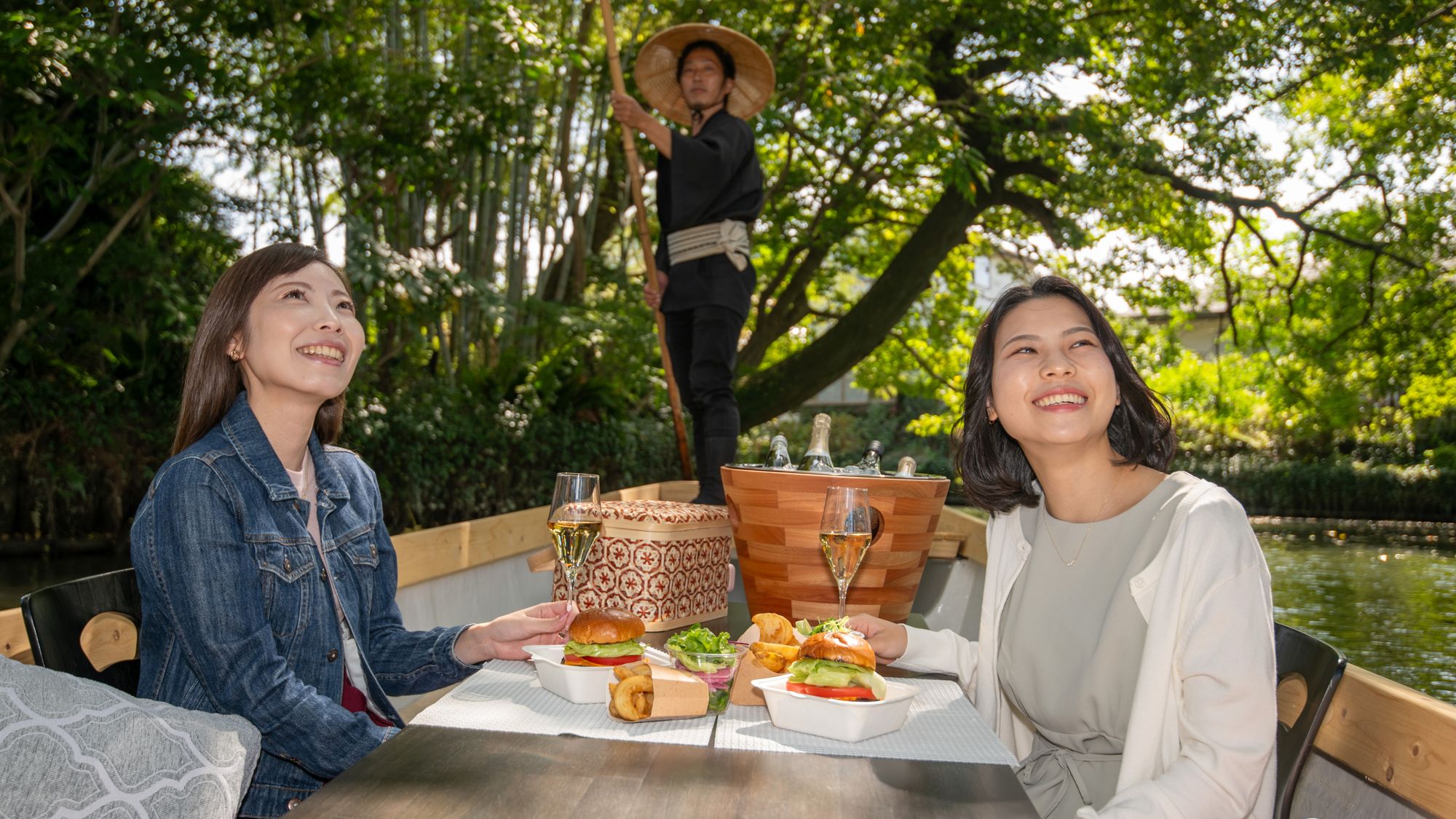 ランチ・川下り付きプラン