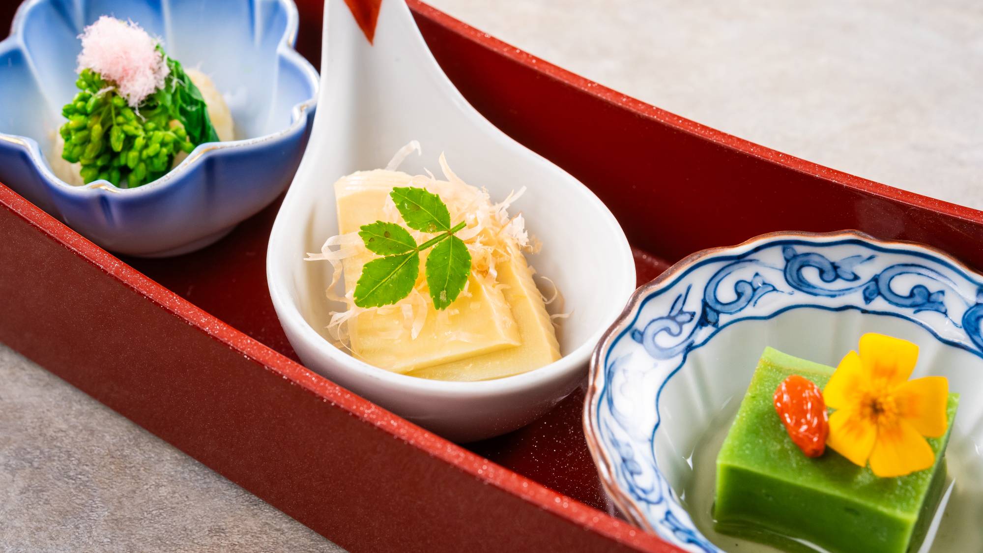 【土地の恵み会席】春(2026年3月～5月)  